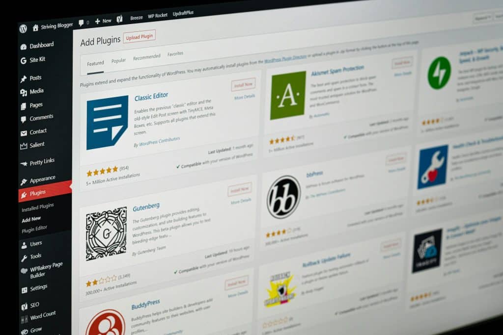 Installing too many WordPress plugins can affect site performance and security.