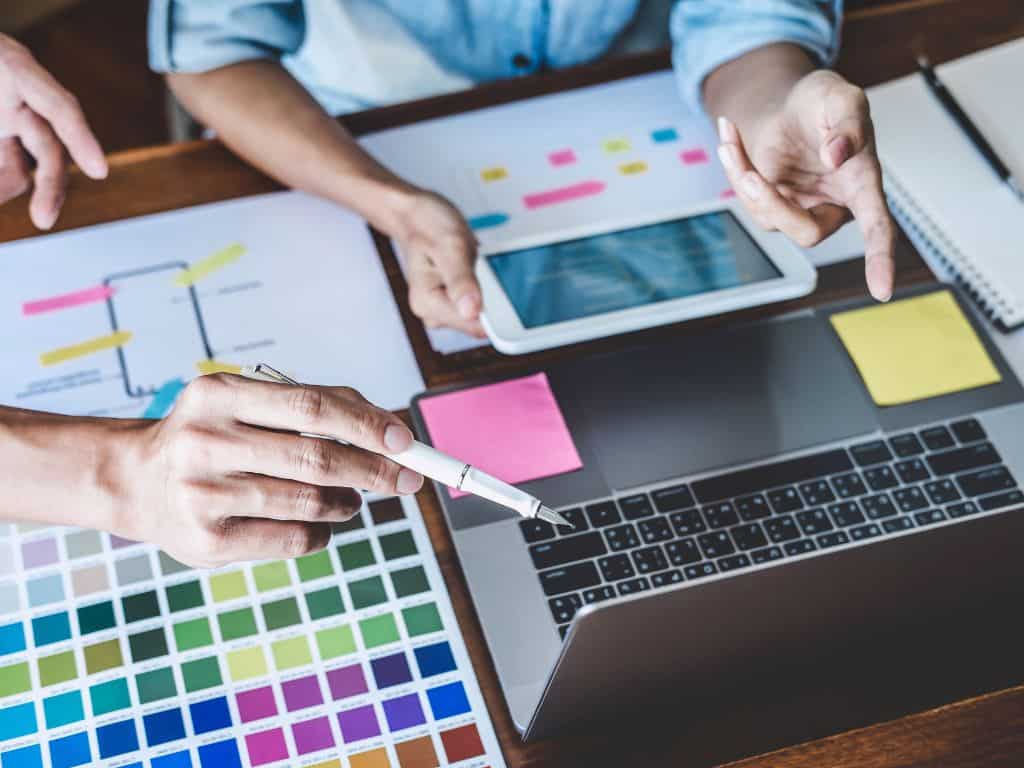 visual elements help improve web design